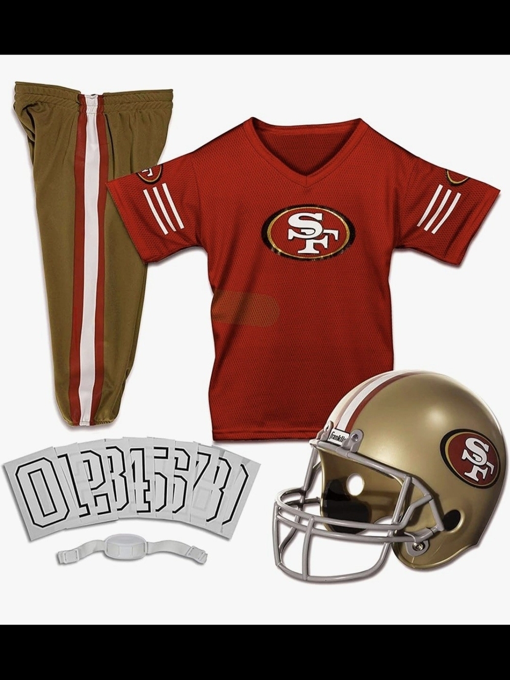 Franklin Sports NFL Kids Football Uniform Set #1355